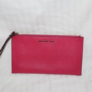 Michael Kors pink wristlet